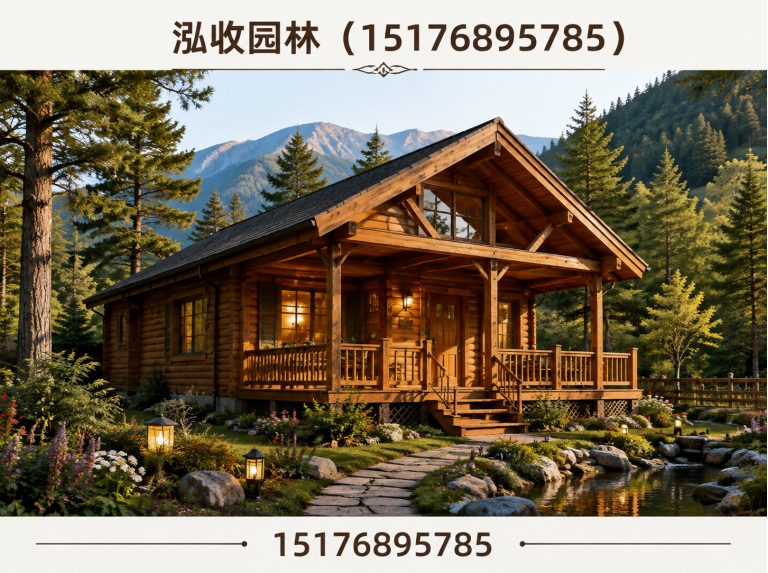 天门京津冀防腐木工程展示图